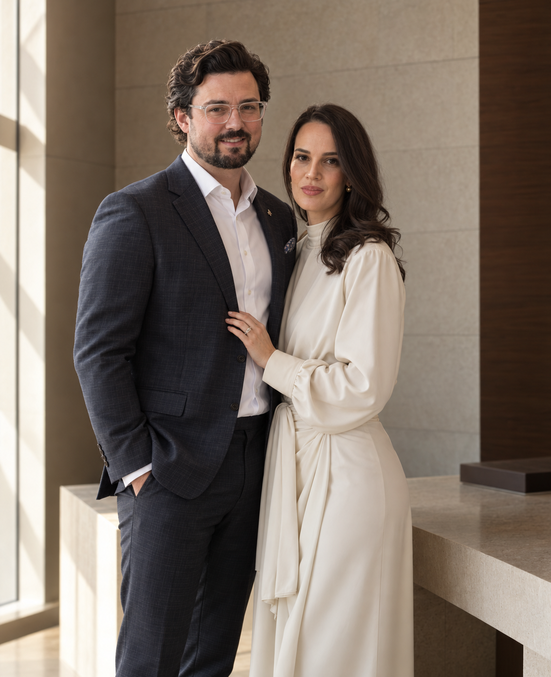 Joshua and Amanda Baldwin, co-principals of Mortlock Group